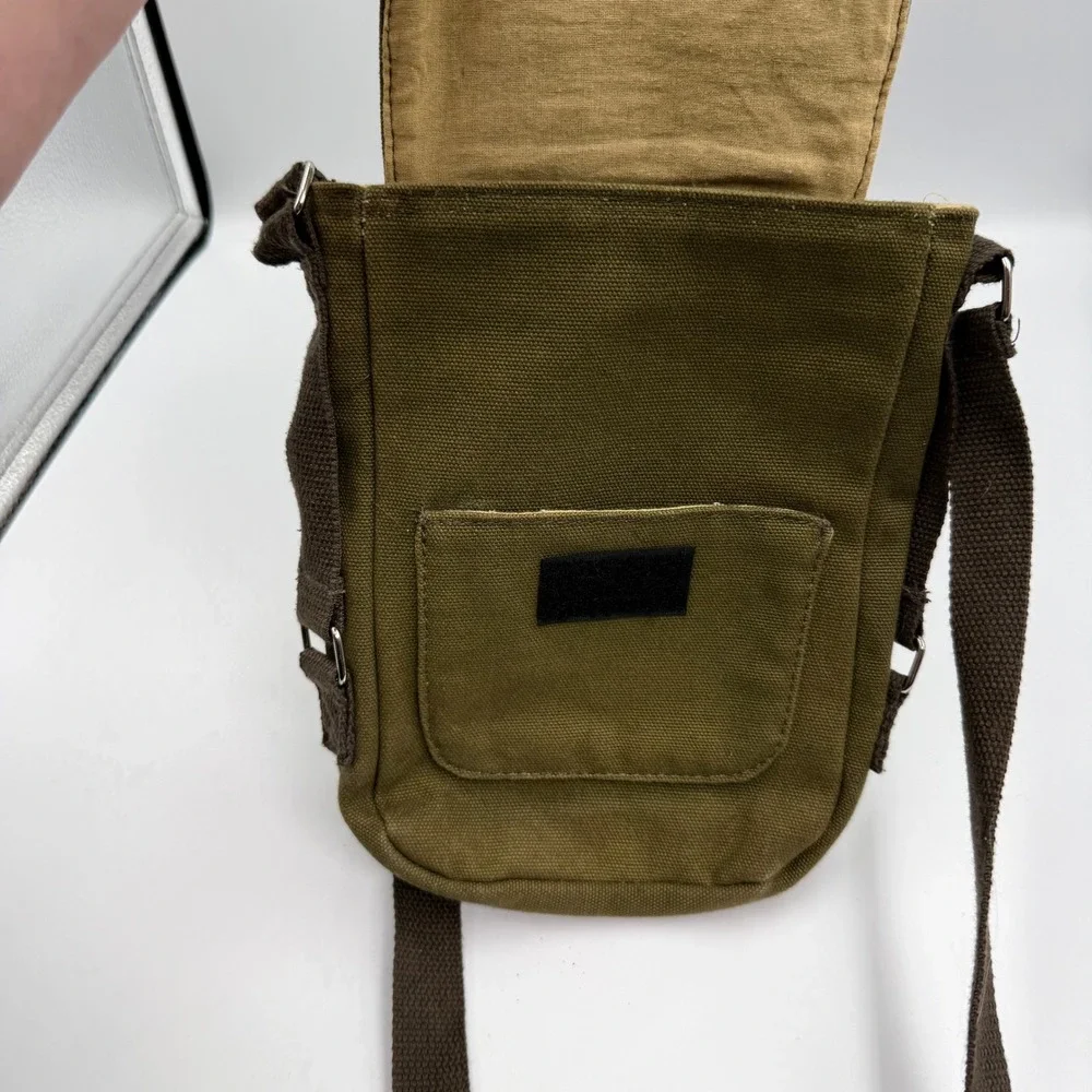 N/A canvas crossbody